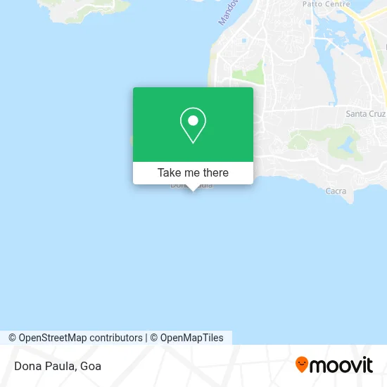 Dona Paula map