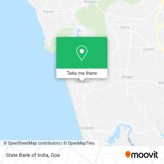 State Bank Of India map