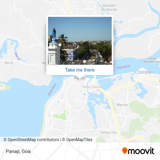 Panaji map