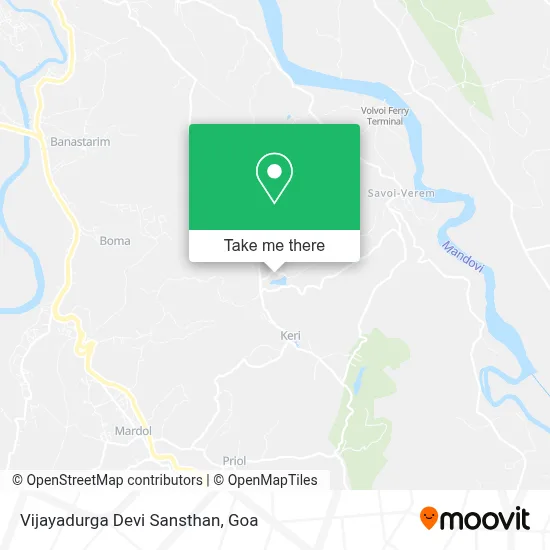 Vijayadurga Devi Sansthan map