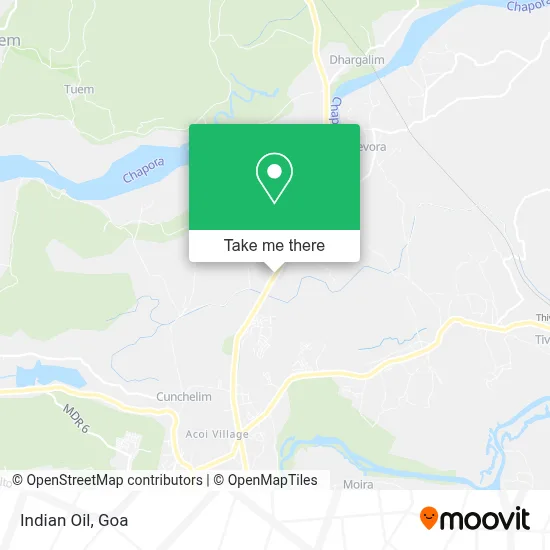 Indian Oil map