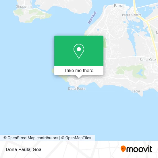 Dona Paula map