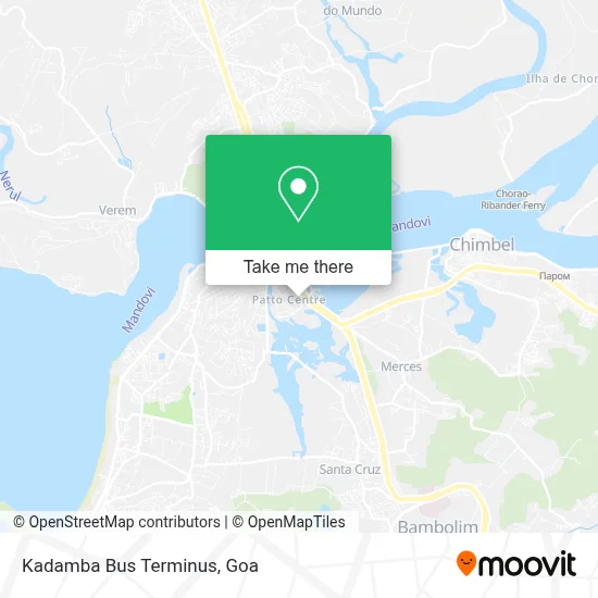 Kadamba Bus Terminus map