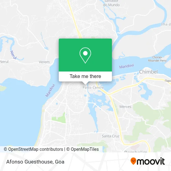 Afonso Guesthouse map