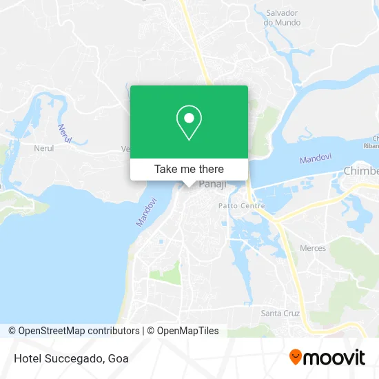 Hotel Succegado map