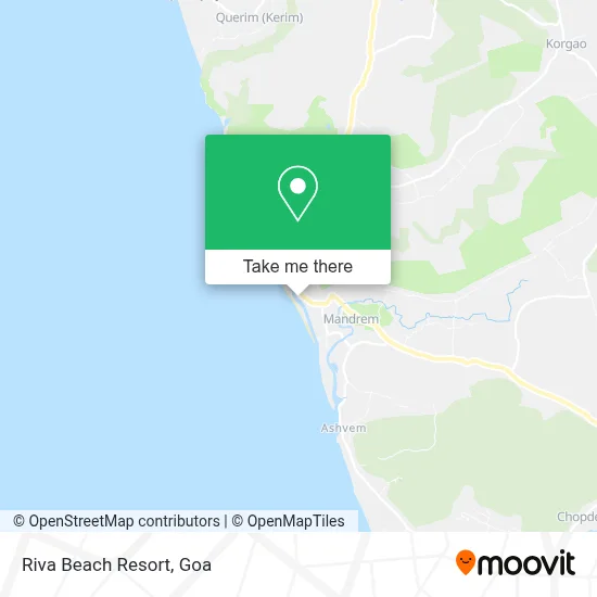 Riva Beach Resort map