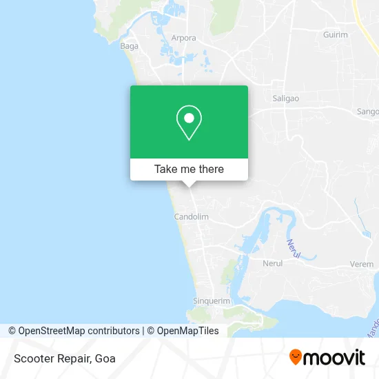 Scooter Repair map