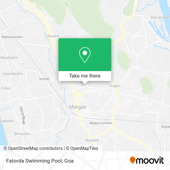 Fatorda Swimming Pool map