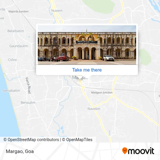 Margao map