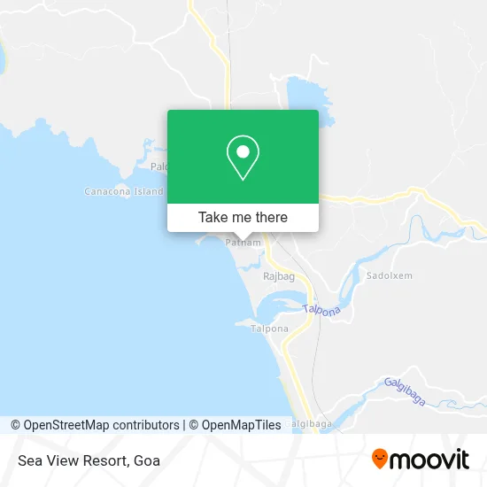 Sea View Resort map