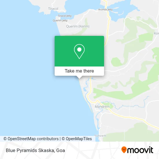 Blue Pyramids Skaska map