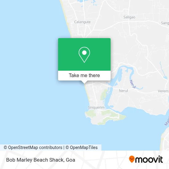 Bob Marley Beach Shack map