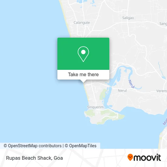 Rupas Beach Shack map