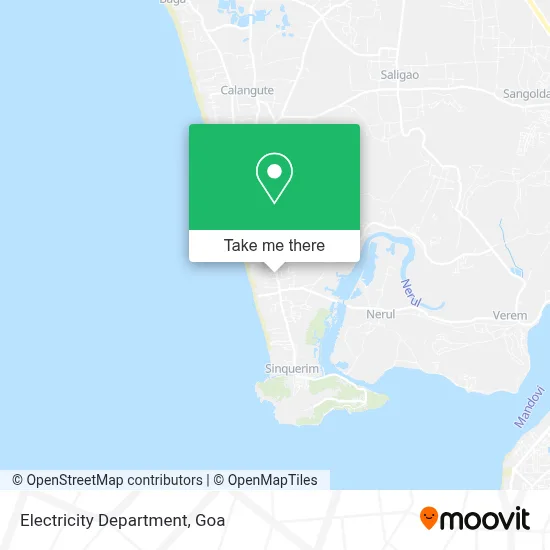 Electricity Department map