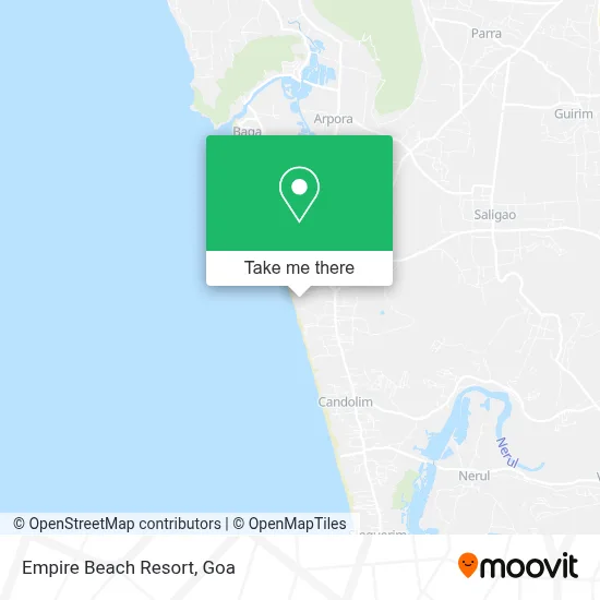 Empire Beach Resort map
