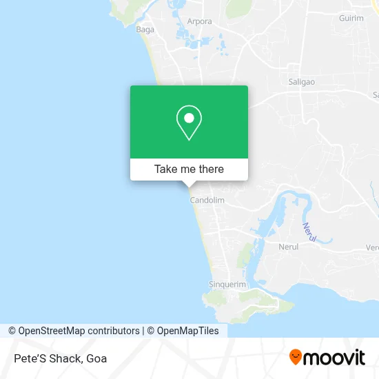 Pete’S Shack map