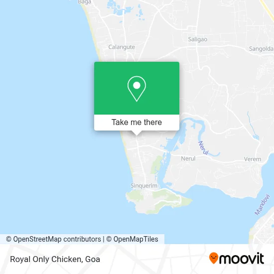 Royal Only Chicken map