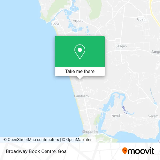 Broadway Book Centre map