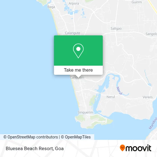 Bluesea Beach Resort map