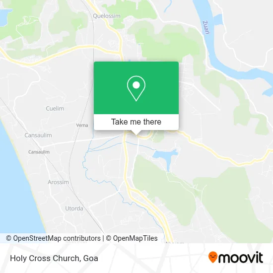 Holy Cross Church map