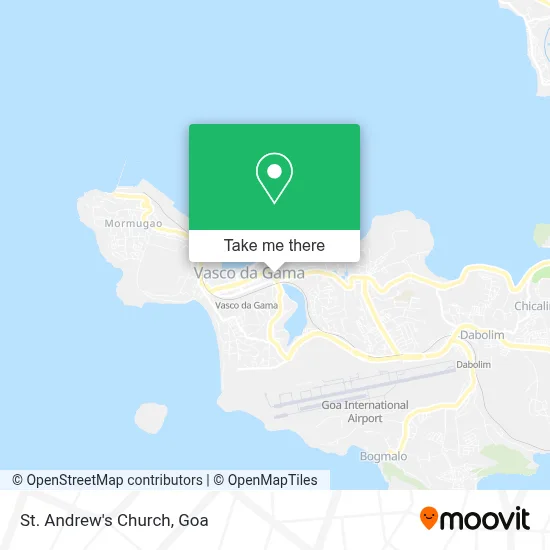 St. Andrew's Church map