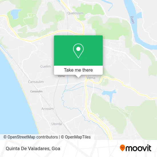 Quinta De Valadares map