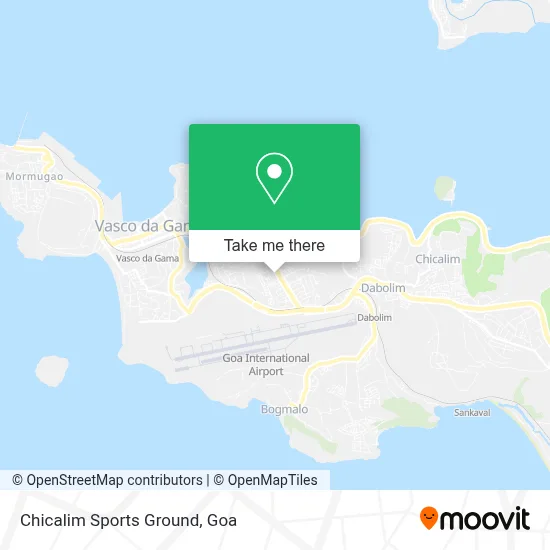 Chicalim Sports Ground map