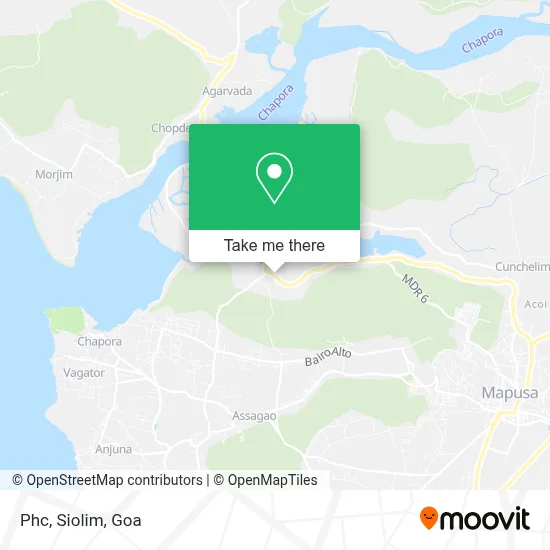 Phc, Siolim map