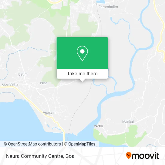 Neura Community Centre map