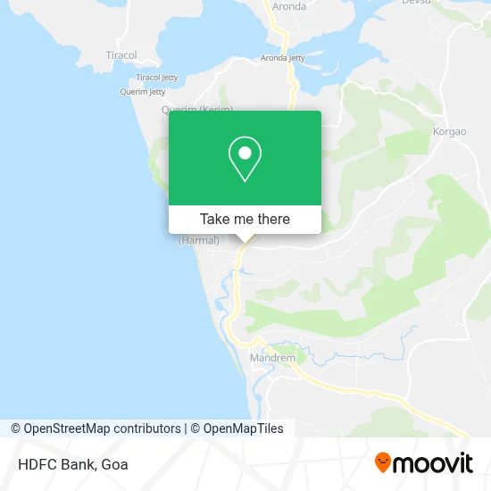 Hdfc Bank map