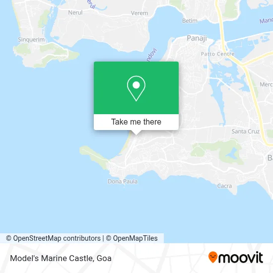 Model's Marine Castle map