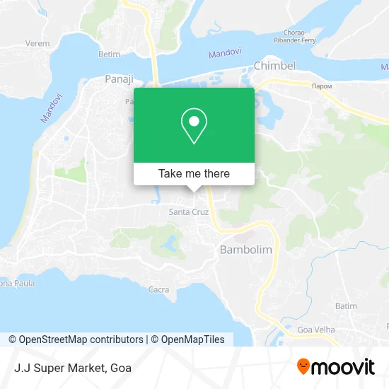 J.J Super Market map