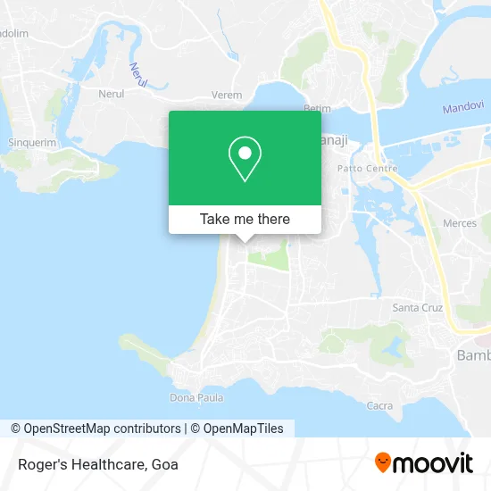 Roger's Healthcare map