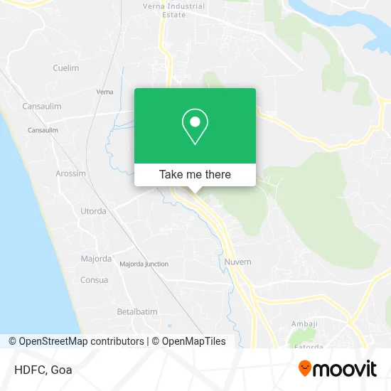 Hdfc map