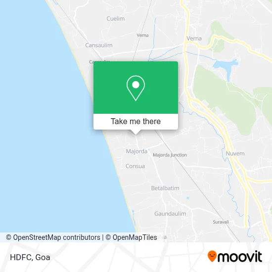 Hdfc map