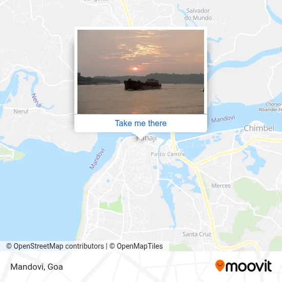 Mandovi map