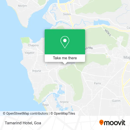 Tamarind Hotel map