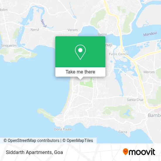Siddarth Apartments map