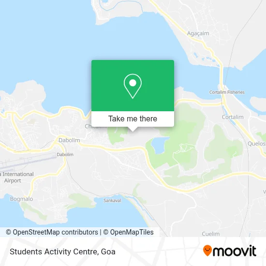Students Activity Centre map