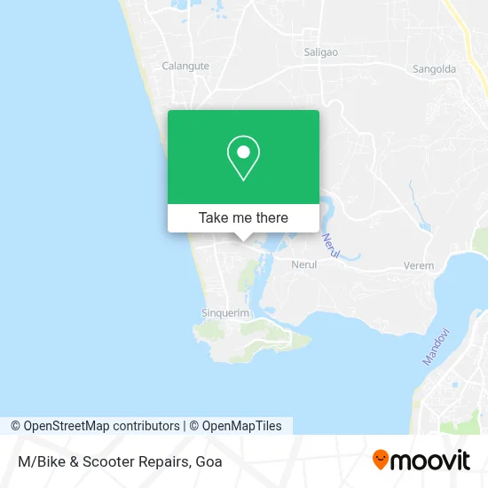 M/Bike & Scooter Repairs map