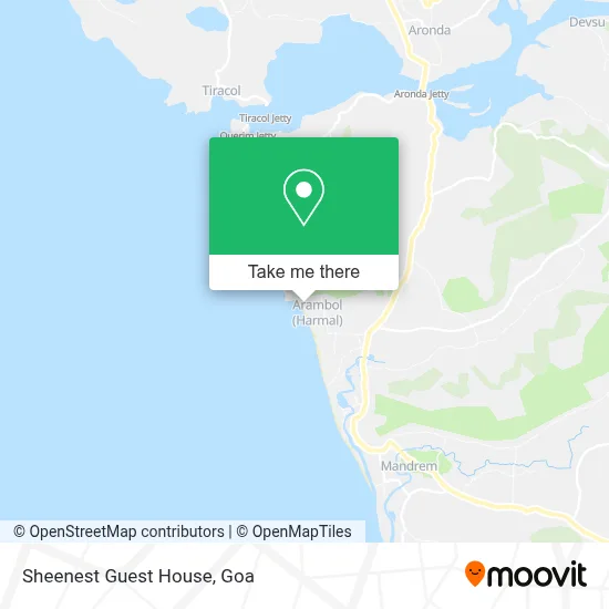 Sheenest Guest House map