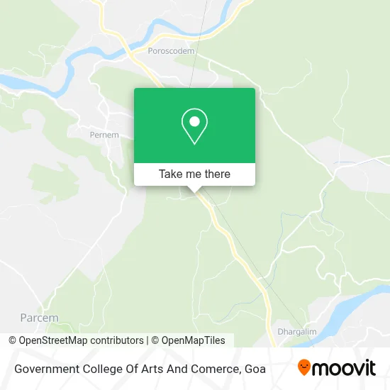 Government College Of Arts And Comerce map