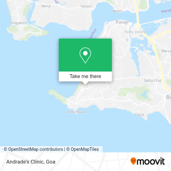 Andrade's Clinic map