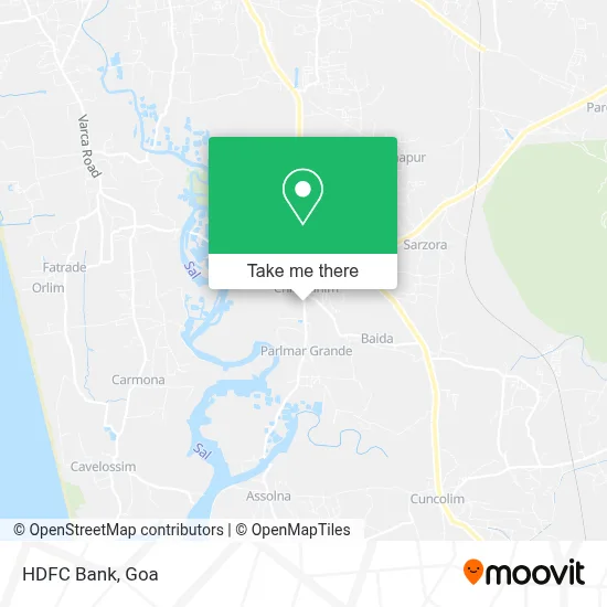 Hdfc Bank map