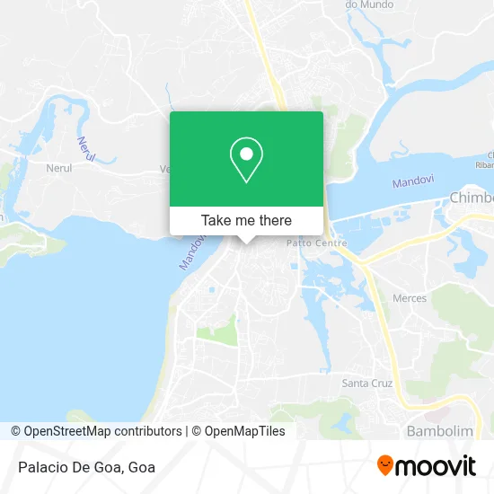 Palacio De Goa map