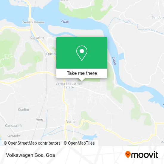 Volkswagen Goa map