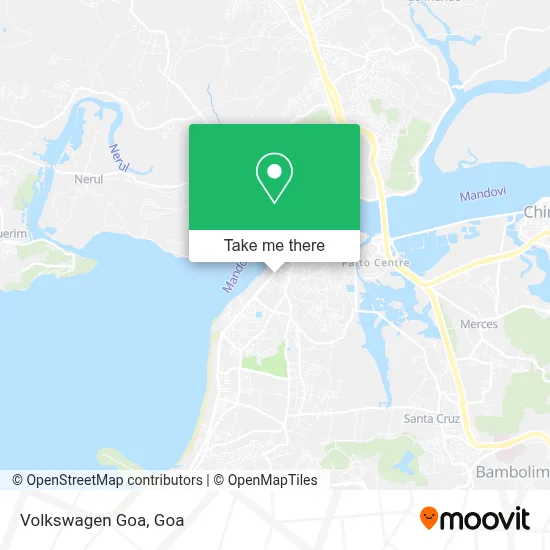 Volkswagen Goa map