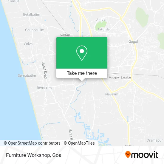 Furniture Workshop map