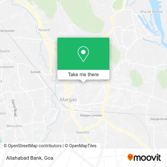 Allahabad Bank map