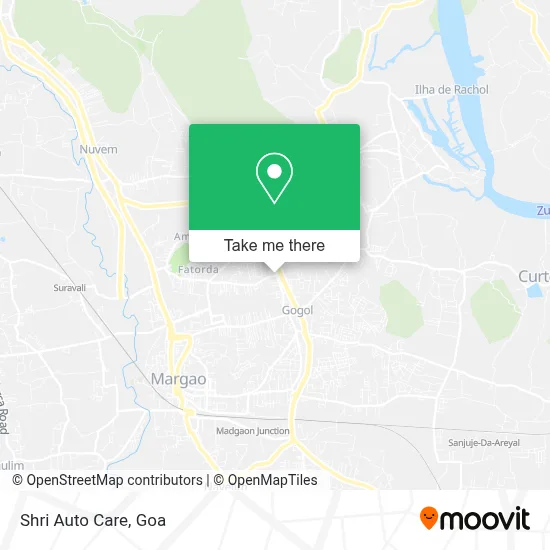 Shri Auto Care map